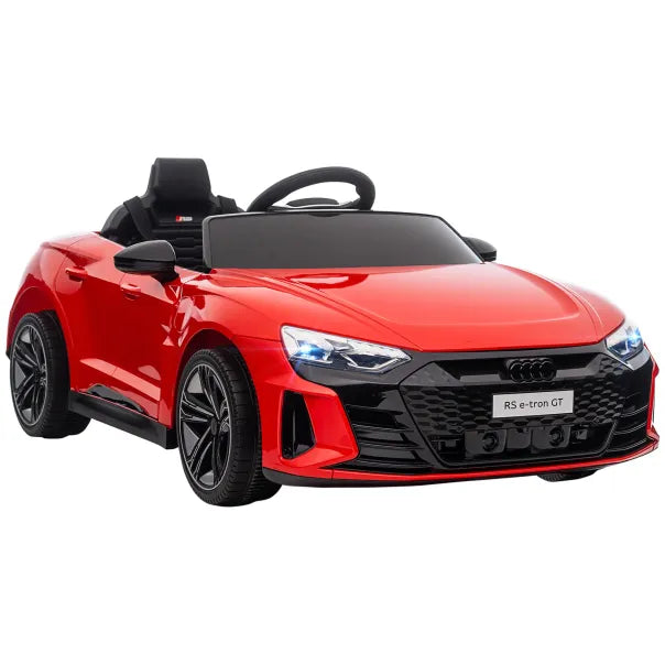 HOMCOM Voiture électrique enfant avec télécommande et musique – Rouge