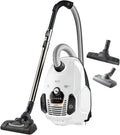 AEG VX7-2-IW-S Aspirateur – Roues souples 360°, seulement 69 dB(A), accessoires, poignée Ergo, filtre lavable, 650 W, rayon 12 m, blanc 1
