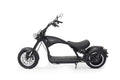 Mangosteen M1P Chopper électrique noir mat – Moteur sans balais 2000 W, vitesse maximale 60 km/h
