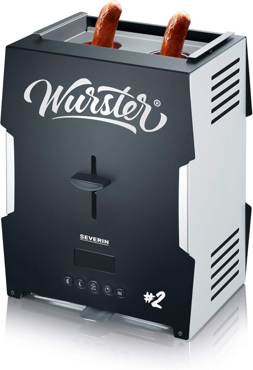 SEVERIN WURSTER WT 5005 Grill à saucisses – Pour des saucisses parfaitement dorées