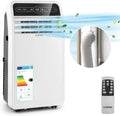 Klarstein Climatiseur mobile avec tuyau d’évacuation 4-en-1 – Ventilateur, déshumidificateur, mode nuit, 9 000 BTU, faible consommation, pour maison et bureau