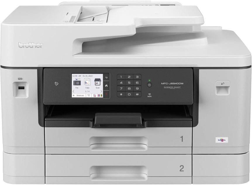 Brother MFC-J6940DW Imprimante multifonction A3 4-en-1 – Appareil couleur polyvalent pour bureau et télétravail