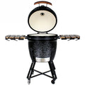 Kobe Kamado Barbecue au charbon Professional XL Black Edition, 23,5 pouces, 113 × 81 × 113 cm