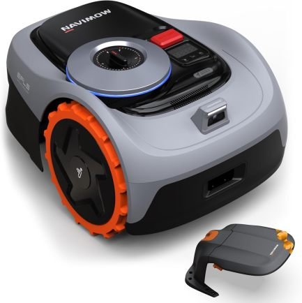 Navimow i105E Robot tondeuse sans câble périmétrique – Recommandé 500 m², max. 600 m², RTK+Vision, cartographie IA, limites virtuelles, multizone, protection hérissons 1