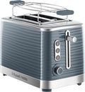 Russell Hobbs Inspire Grey Ensemble petit-déjeuner – Grille-pain, bouilloire et cafetière