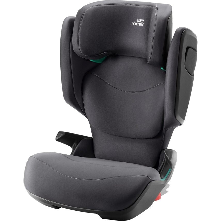 BRITAX RÖMER KIDFIX PRO M Siège auto enfant i-Size – 100–150 cm, 3,5–12 ans, avec ou sans ISOFIX, Midnight Grey Classic
