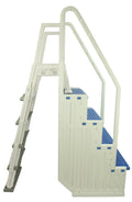 Confer Step 1 & In-Pool Ladder Système d’échelle pour piscine hors-sol – Coloris au choix