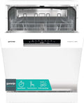 Gorenje GS642E90W Lave-vaisselle pose libre, 60 cm, 13 couverts, Total AquaStop, protection anti-débordement complète, programme Hygiène, SpeedWash