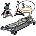 Pittsburgh Kit cric rouleur extra-bas 3 tonnes et chandelles – Description du produit