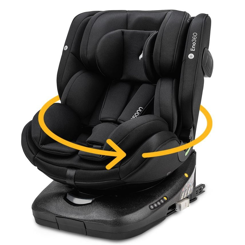Osann Eno360 i-Size Siège-auto pivotant 40-150 cm, dos à la route, ISOFIX, siège bébé
