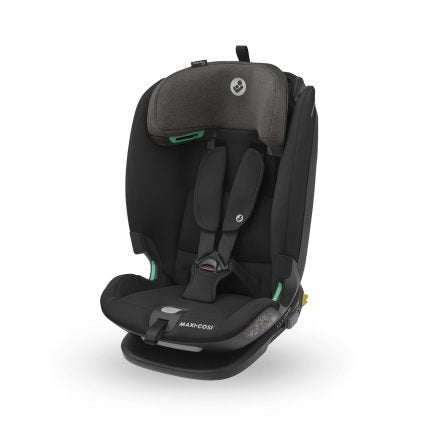 Maxi-Cosi Titan Plus i-Size Siège-auto évolutif 15 mois-12 ans (76-150 cm) – Protection latérale G-CELL, 4 positions d’inclinaison, rembourrage doux, Authentic Graphite