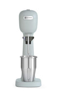 HENDI Machine à milk-shake 400 W – 2 gobelets inox/polycarbonate, 4 agitateurs interchangeables, frappés et boissons, caramel