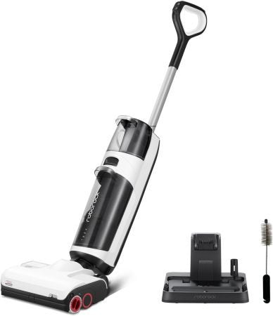 Roborock Dyad Pro Aspirateur eau et poussière sans fil 17 000 Pa – Séchage automatique, autonettoyage, lavage des sols, contrôle via application