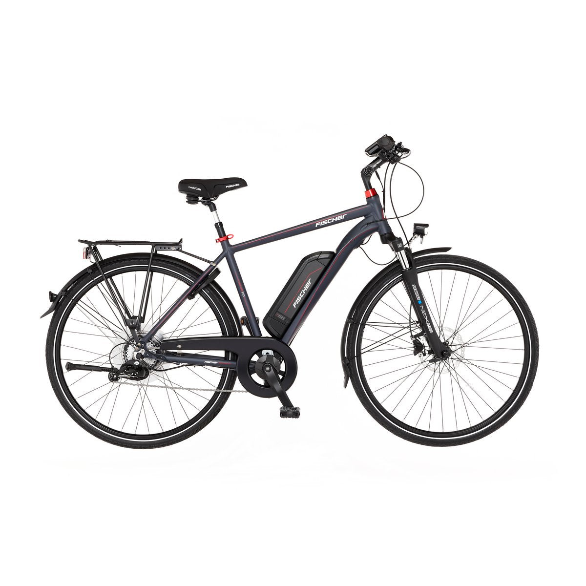 FISCHER VIATOR 2.0 Vélo électrique trekking – Assistance puissante et confortable pour le quotidien et les longues balades