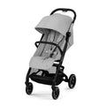 CYBEX Gold Beezy Poussette avec harnais One-Pull, de la naissance à env. 4 ans (max. 22 kg), compacte et ergonomique, Almond Beige avec châssis noir