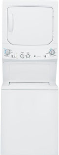 GE GUD27ESSMWW Colonne lave-linge et sèche-linge électrique Spacemaker – Description du produit