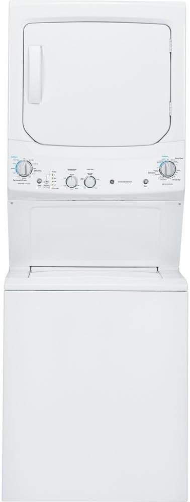 GE GUD27ESSMWW Colonne lave-linge et sèche-linge électrique Spacemaker – Description du produit