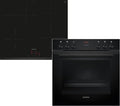 Siemens EQ522IA01 Ensemble four encastrable – Four HE517GBS4 60 × 60 cm, chaleur tournante 3D, autonettoyage + plaque induction EI645CFB6E