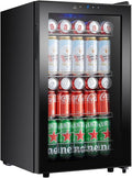 Kalamera Réfrigérateur à boissons / bière 86 L KRC-86GE – Panneau tactile, zone 3-18 °C, éclairage LED bleu, 41 dB