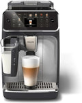 Philips Série 5500 Machine à café automatique – Système LatteGo, 20 boissons chaudes et froides, 40 % plus silencieuse avec SilentBrew, QuickStart, grise (EP5544/50)
