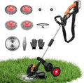 Coupe-bordures sans fil 1200 W – Débroussailleuse brushless 5-en-1 avec accessoires polyvalents