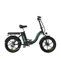 HITWAY BK6S Vélo électrique pliable – 350 W, 36 V 11,2 Ah, pneus 20 × 3,0″, noir