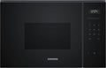 Siemens BF525LMB1 iQ500 Micro-ondes encastrable 59 × 38 cm – 800 W, 20 L, plateau 25,5 cm, touchControl, aide au nettoyage hydrolytique, 7 programmes auto, noir