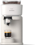 Philips Baristina Machine à espresso compacte – Espresso simplifié, blanc naturel avec porte-filtre blanc, pompe 16 bar