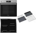Bauknecht BAKO 566 IND Ensemble four + plaque à induction 60 cm – Chaleur tournante, Gentle Steam, Maxi Cooking, My Menu, zones avec fonction Booster