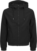 JACK & JONES Veste softshell homme – Coupe-vent et déperlante, zippée, pour outdoor et quotidien