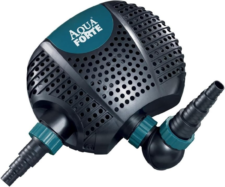 AquaForte O-20000 Plus Pompe de bassin – Puissante pour ruisseaux, cascades et systèmes de filtration