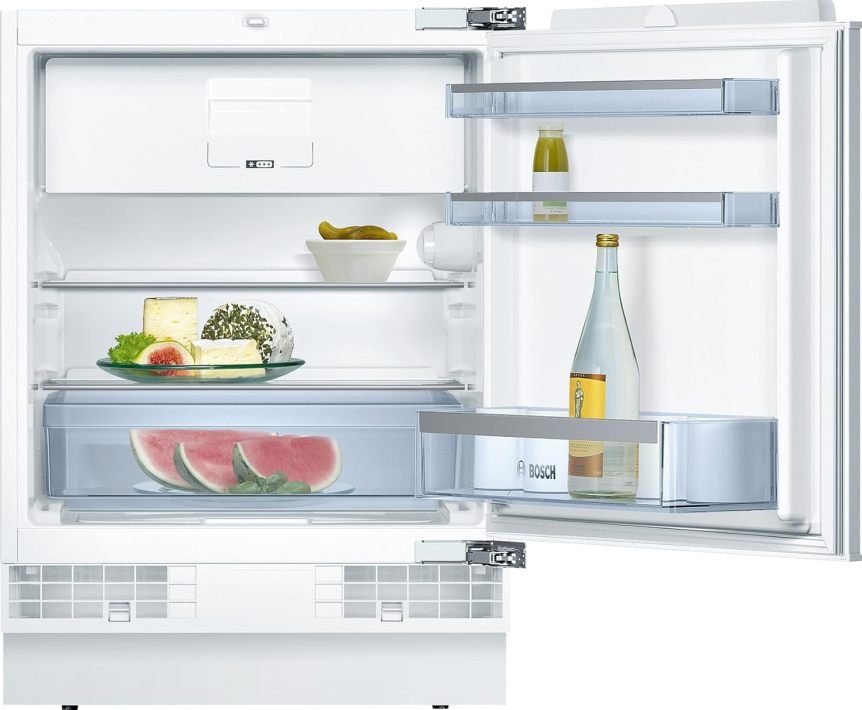 Bosch KUL15AFF0 Série 6 Réfrigérateur sous-plan 123 L – Éclairage LED, MultiBox, charnière plate