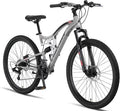 Chillaxx Bike Falcon Premium VTT 24/26/27,5/29″ – Freins à disque, 21 vitesses, tout suspendu, pour adolescents et adultes