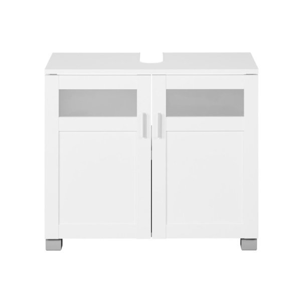 LIVARNO home Meuble sous vasque Basel avec découpe siphon – Article de second choix, très bon état