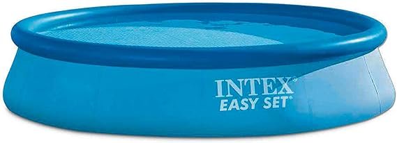 Intex Easy Set Piscine hors-sol ronde Ø 3,96 × 0,85 m – Autoportante pour jardin