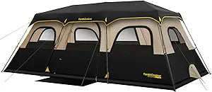 FanttikOutdoor Tente cabine instantanée pour 6/8/10/12 personnes – Description du produit