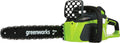 Greenworks Tronçonneuse électrique sans fil 40 V – Pour jardin, coupe du bois et entretien des arbres