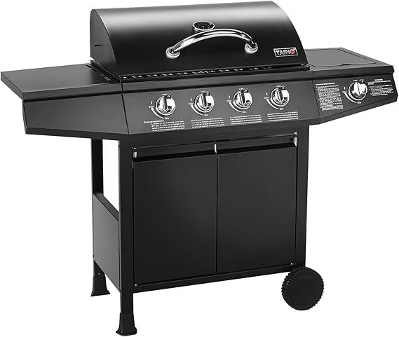 Taino Basic Barbecue à gaz sur chariot avec brûleur latéral – Description du produit