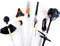 FUXTEC Débroussailleuse thermique FX-MT252ER Multitool 5-en-1 – 52 cm³, harnais, rallonge 1 m, 3 ch, taille-haies, élagueuse réglable, coupe-bordures, moteur 2 temps