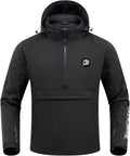 IRON JIA'S Veste moto homme toutes saisons certifiée CE – Avec protections, coupe-vent et protection contre le froid