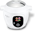 Moulinex Cookeo Smart Multicooker CE854110 – 6 L, 1600 W, 80 recettes intégrées, assistant de cuisson avec écran et application, blanc