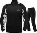 IRON JIA'S Veste de pluie moto homme – Imperméable, coupe-vent, capuche et éléments réfléchissants