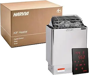 Harvia Vega BC80 Poêle de sauna électrique 8 kW, pour 7-12 m³, commande fixe