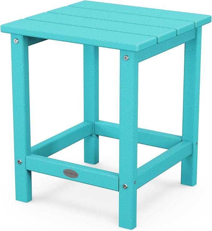 Long Island Table d’appoint 18″ – Turquoise – Description du produit