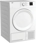 Beko DC 7130 N b100 Sèche-linge à condensation 7 kg – Mesure électronique de l’humidité, anti-froissage auto, tambour AquaWave, 15 programmes, Express