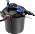 SunSun CPF-15000 Filtre à pression pour bassin – 10 000 L/h, unité UVC 18 W, jusqu’à 30 000 L
