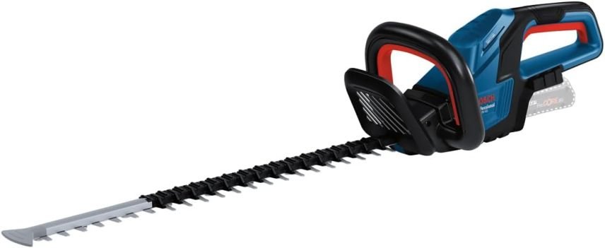 Bosch Professional GHE 18V-60 Taille-haies sans fil 18 V – Moteur sans balais, capacité de coupe 20 mm