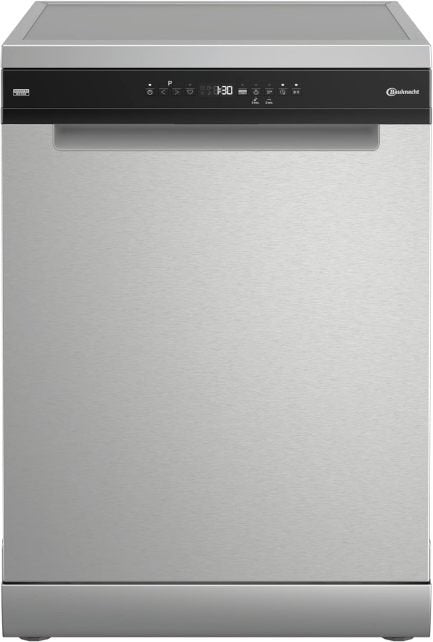 Bauknecht B7F HP43 XA Lave-vaisselle pose libre 60 cm – 15 couverts, PowerClean Pro, NaturalDry avec ouverture automatique de porte