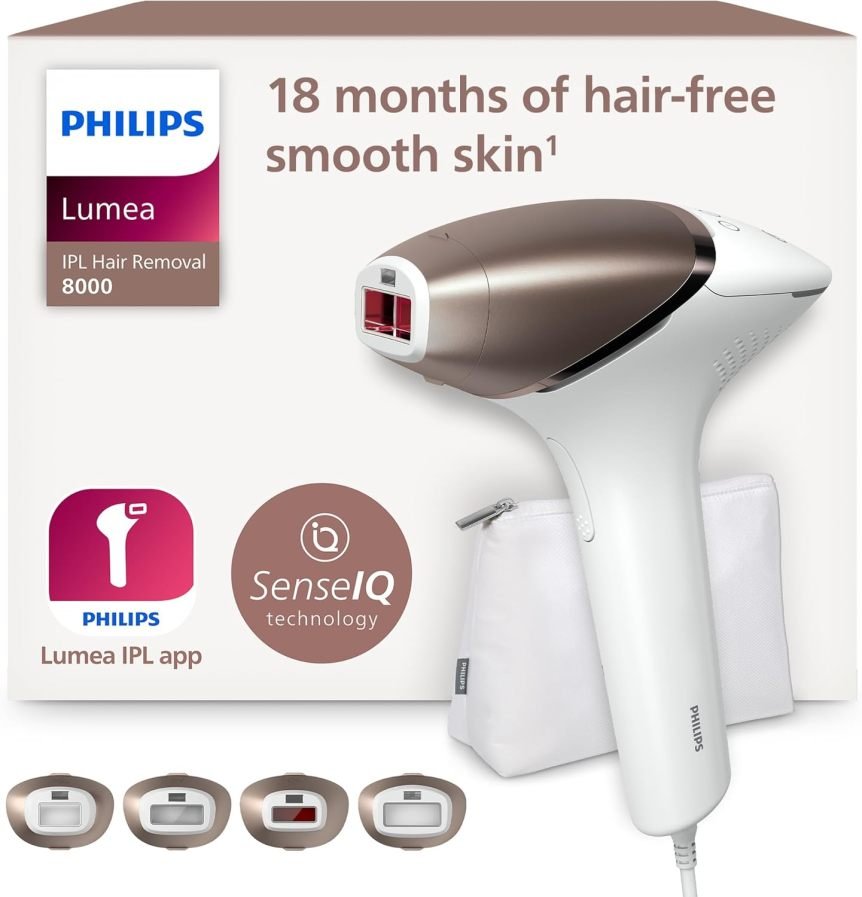 Philips Lumea Série 8000 Appareil d’épilation IPL BRI948/00