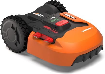 WORX Landroid M WR141E Robot tondeuse sans fil jusqu’à 500 m² – Tonte autonome pour petits jardins, multicolore 1